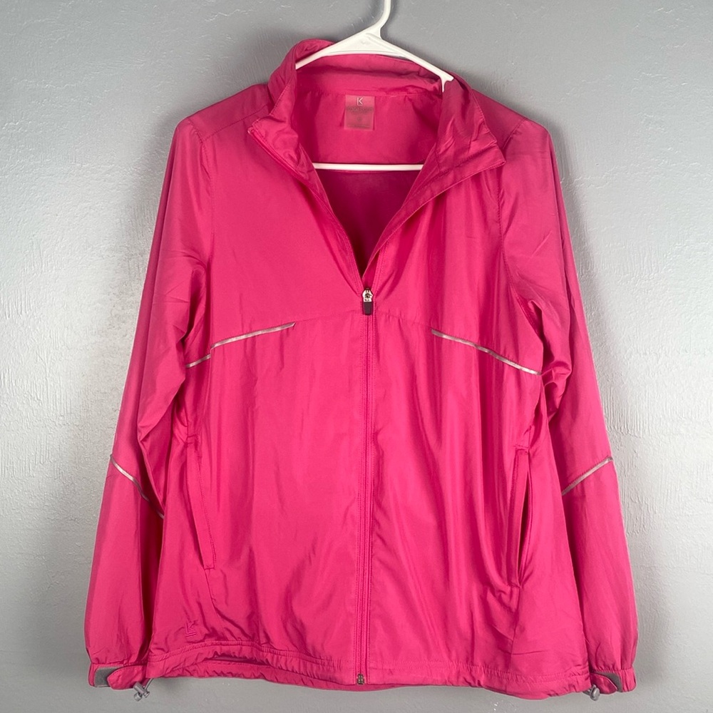 Kate Lord Jacket Womens Small pink Performance Mesh Lined Lightweight Athletic